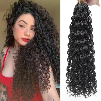 Curly-End Box Braids, 18 Inch - product view 8
