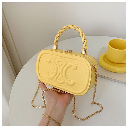Classic Box-Style Cosmetic Crossbody Bag