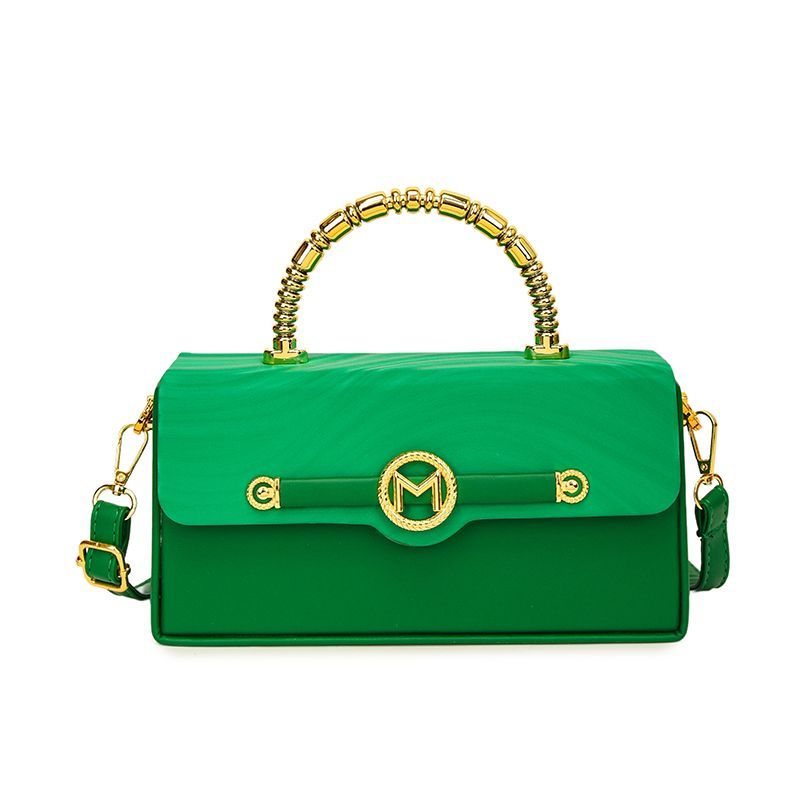 Colorful Structured Mini Square Crossbody Bag