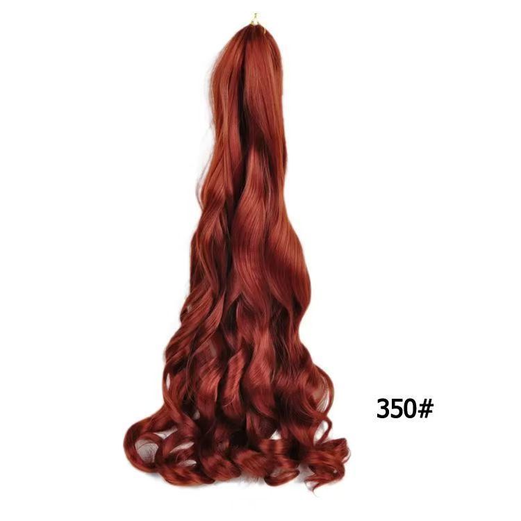 Spiral Curl Crochet Braids, 24 Inch - product view 10