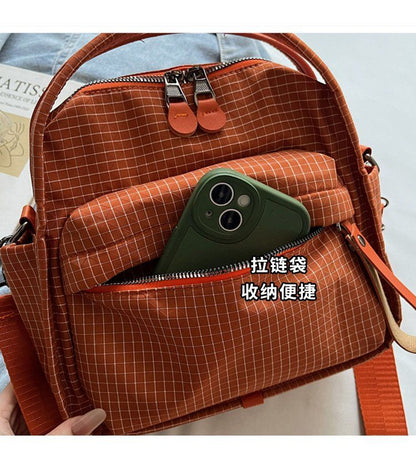 Lightweight Large-Capacity Nylon Commuter Bag