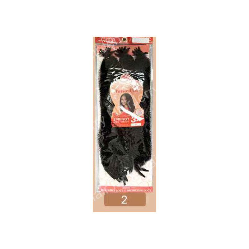 3X Kinky Curly Marley Crochet Hair - product view 3