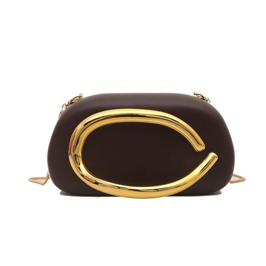 Metal Box Evening Chain & Phone Bag