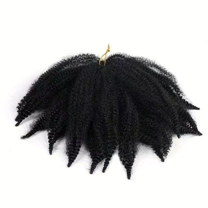 Afro Kinky Curly Marley Braids, 8 Inch - product view 2
