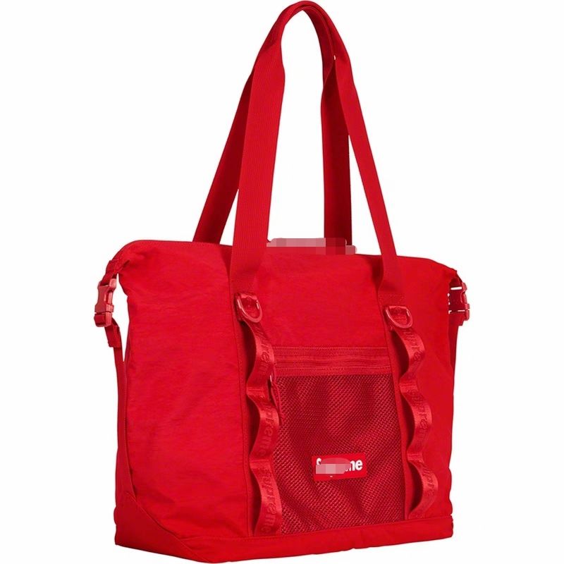 Unisex Solid-Color Nylon Shoulder Tote