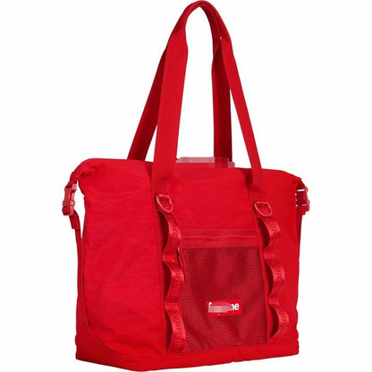 Unisex Solid-Color Nylon Shoulder Tote