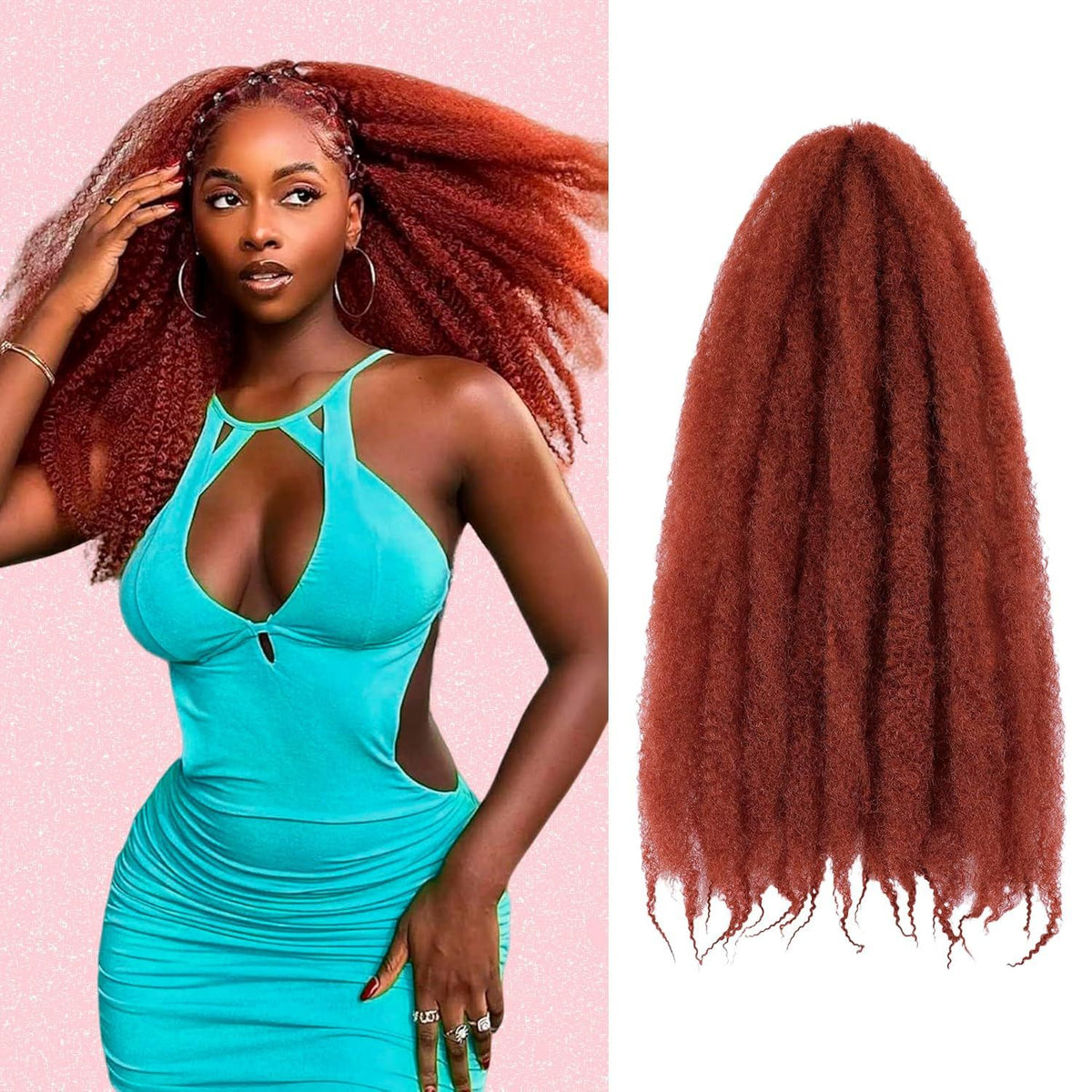 Marley Kinky Twist Braiding Hair - product view 6
