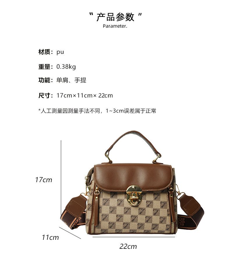 Minimalist Top-Handle Shoulder & Crossbody Bag