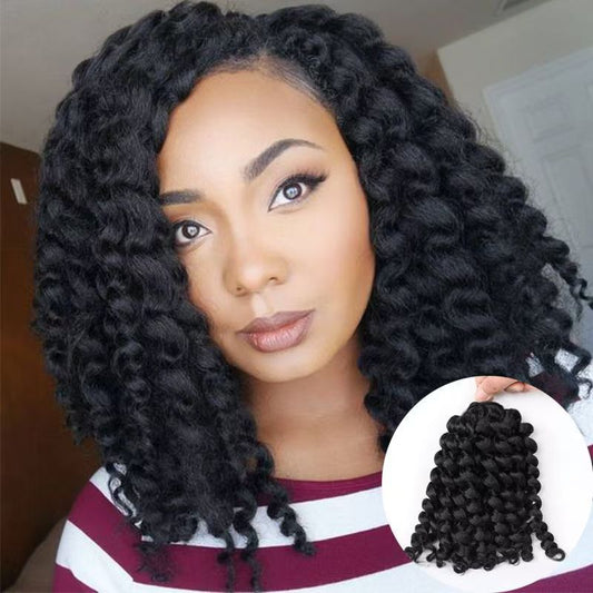Wand Curl Crochet Braids, 8 Inch - product view 1