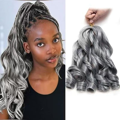 Spiral French Curl Hair, 12 Inch - product view 6