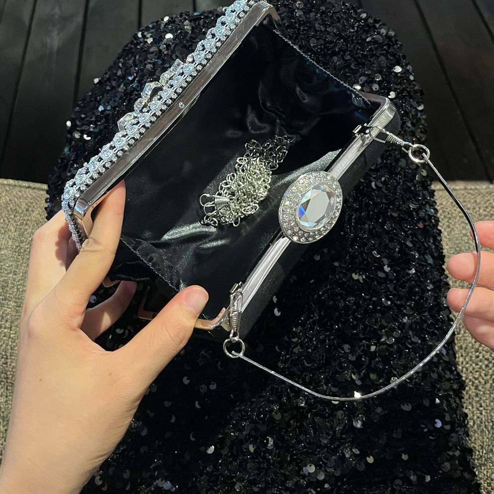 Floral Crystal Evening Clutch