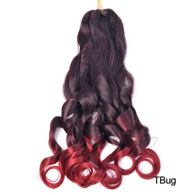 Spiral Curl Bulk Braiding Hair, 22 Inch - product view 23