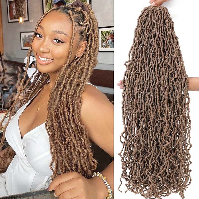 Nu Locs Crochet Hair, 36 Inch - product view 1