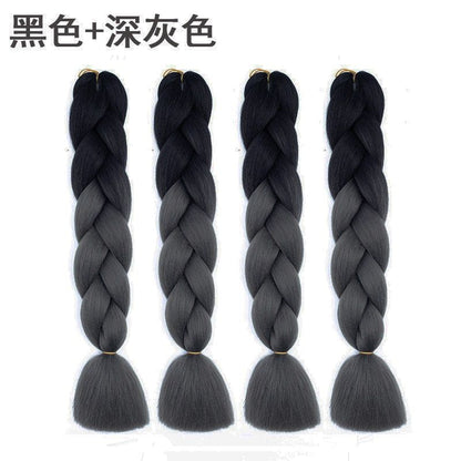 Colorful Dreadlock Hair Extensions - product view 2