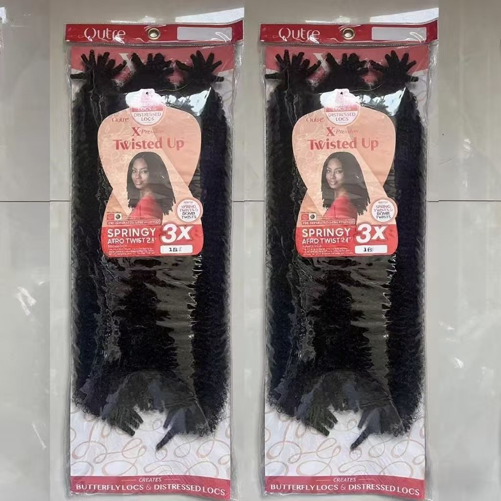 3X Kinky Curly Marley Braids - product view 2