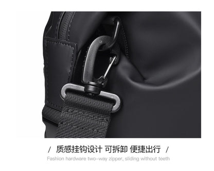 Large-Capacity Sports Travel Bag With Wet-Dry Compartments