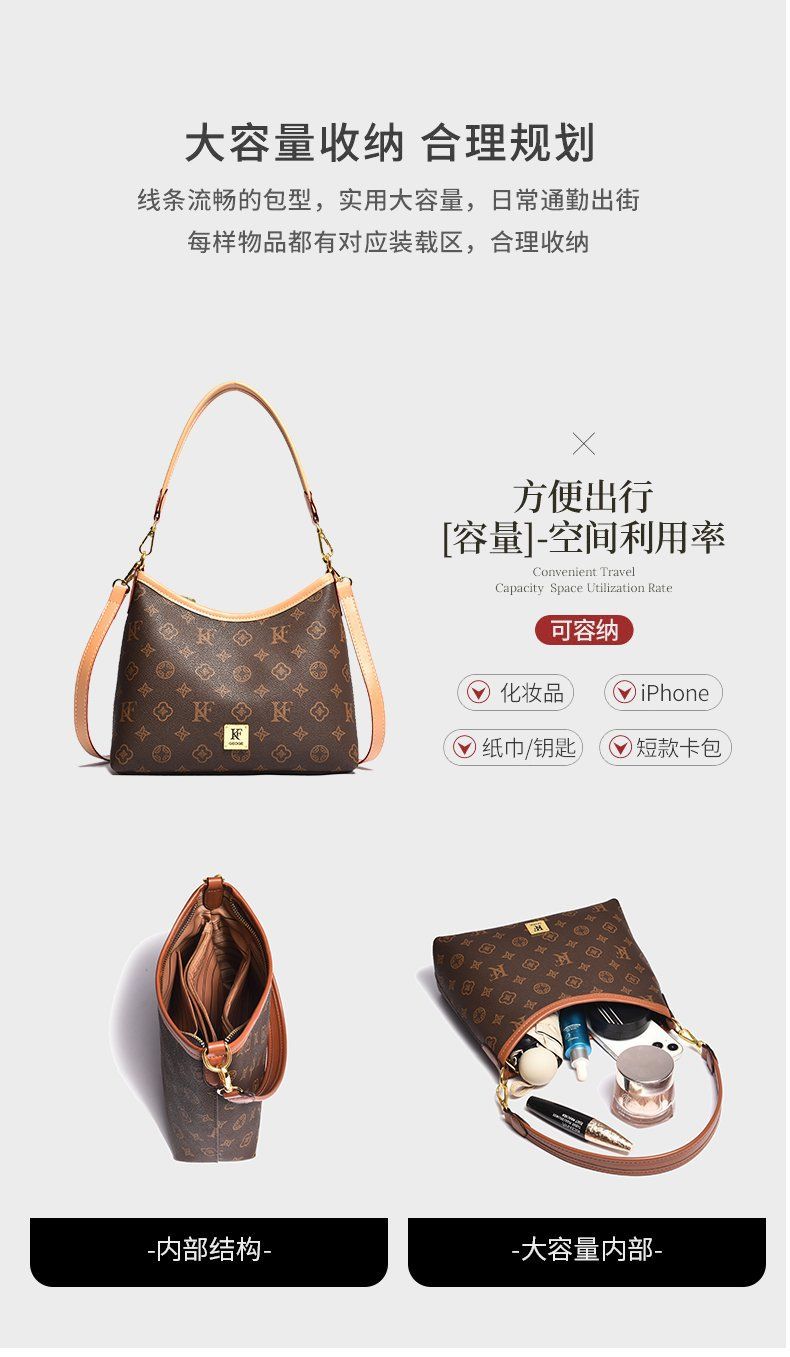 Large-Capacity Everyday Commuter Shoulder Tote