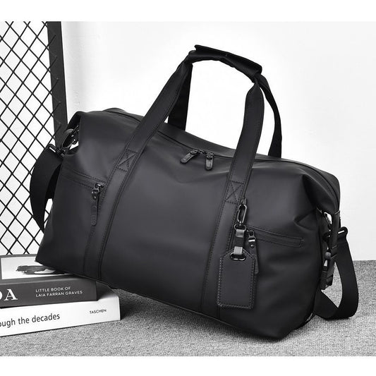 Large-Capacity Sports Travel Bag With Wet-Dry Compartments