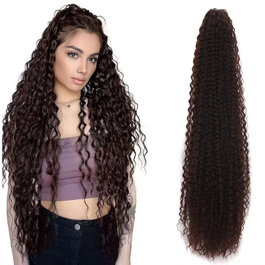 Deep Curly Claw-Clip Ponytail - product view 1