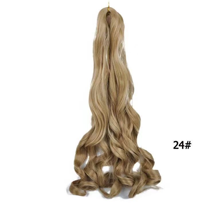 Spiral Curl Crochet Hair, 24 Inch - product view 5