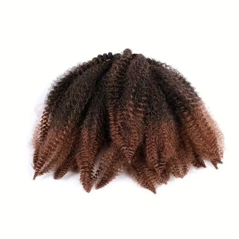 Afro Kinky Curly Marley Braids, 8 Inch - product view 8