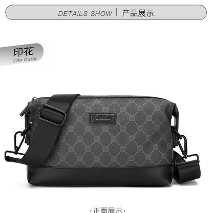 Men's Large-Capacity Oxford Shoulder & Crossbody Bag