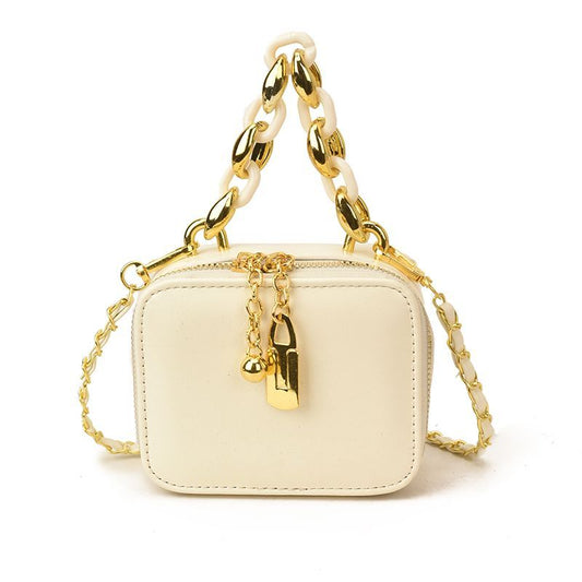 Girls' Mini Square Chain Crossbody Bag