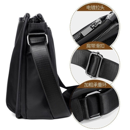 Men's Large-Capacity Oxford Business Crossbody Bag