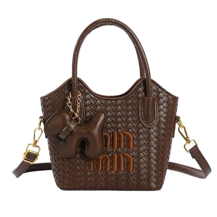 Mini Top-Handle Commuter Bucket Bag