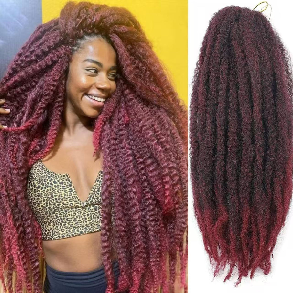 Marley Afro Twist Braiding Hair, 18 Inch - product view 9