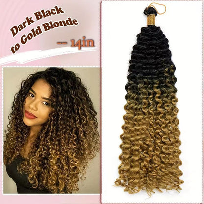 Water Wave Hair Extensions, 14 Inch - product view 6