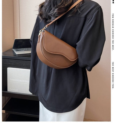 Retro Saddle Underarm Shoulder Bag