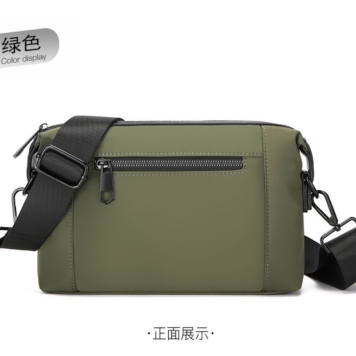 Men's Large-Capacity Oxford Shoulder & Crossbody Bag