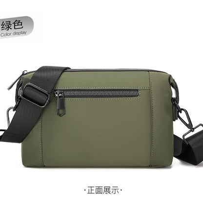 Men's Large-Capacity Oxford Shoulder & Crossbody Bag