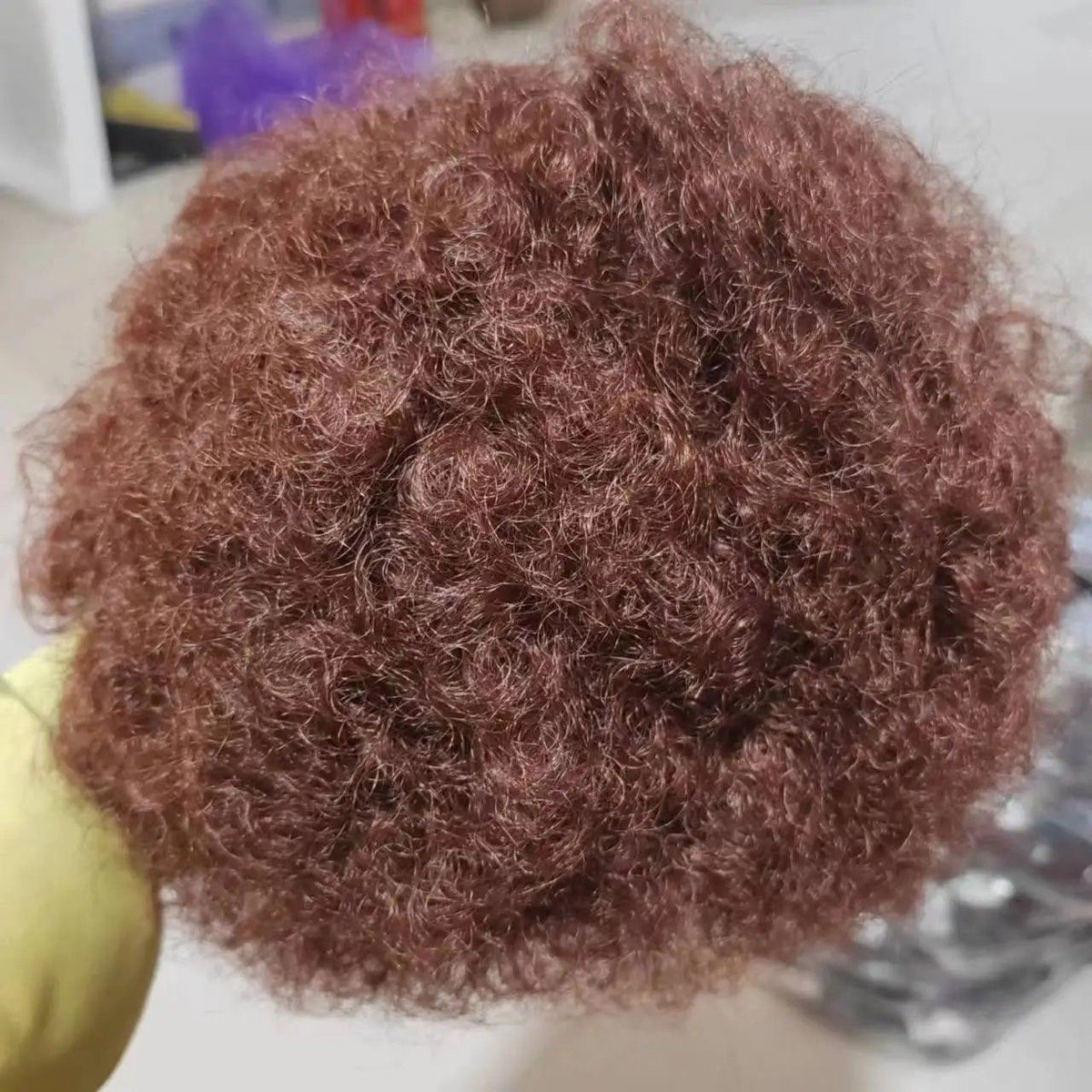 Afro Kinky Curly Drawstring Hair Bun - product view 8